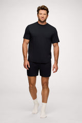 Men's Pajama Short Set | Black