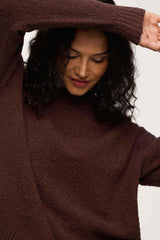 Boucle Crewneck Sweater