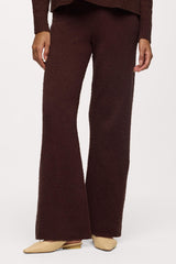 Boucle Sweater Pant | Espresso
