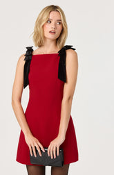 Lbruh Ambria Bow Mini Dress