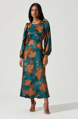 Lbruh Quinn Floral Cutout Maxi Dress