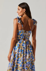 Inixyf Wedelia Floral Midi Dress 4/30