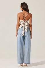 Inixyf Everli Cowl Neck Peplum Top