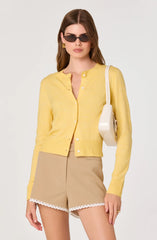 Inixyf Mary Classic Button Front Cardigan