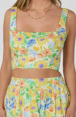 Inixyf Jolie Floral Crop Top