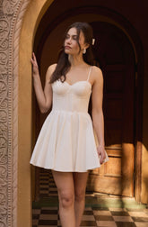 Lbruh Fenna Textured Corset Mini Dress