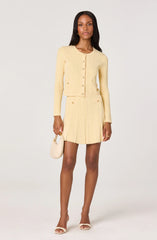 Inixyf Myrtle Pointelle Knit Cardigan