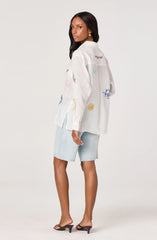 Inixyf Trace Embroidered Picnic Shirt