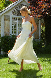 Lbruh Zori Strapless Maxi Dress