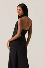 Lbruh Hilaire Halter Midi Dress