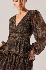 Lbruh Anora Floral Tiered Maxi Dress