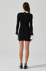 Lbruh Alexia Mixed Media Mini Dress