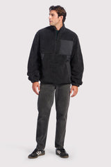 Men's Summit Sherpa Pullover | Black