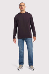Men's Long Sleeve Movement Tee | Eggplant