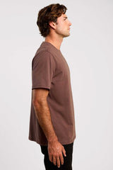 Vintage Cotton Men's Everyday T-Shirt | Coffee