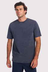 Vintage Cotton Men's Everyday T-Shirt | Washed Navy