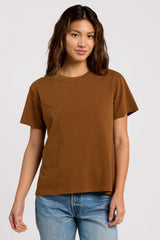 Vintage Cotton Everyday T-Shirt | Chocolate