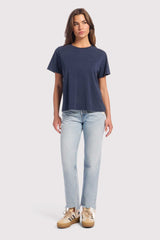 Vintage Cotton Everyday T-Shirt | Washed Navy