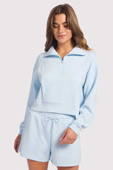 Soft Motion Quarter-Zip | Cloud