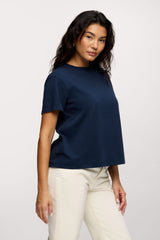 Vintage Cotton Everyday T-Shirt | Navy