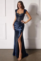 Jessamyn Gown - Off The Shoulder Fitted Dress