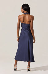 Lbruh Morrigan Ruffle Trim Halter Dress