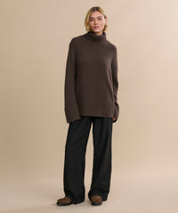 Cashmere Jet Turtleneck