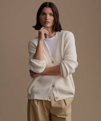 Cotton Cocoon Cardigan