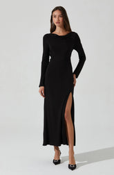 Lbruh Decima Cowl Neck Maxi Dress