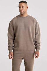Men's Classic Crewneck Sweatshirt | Mocha