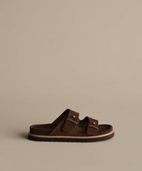 Suede Hutton Slide Sandal
