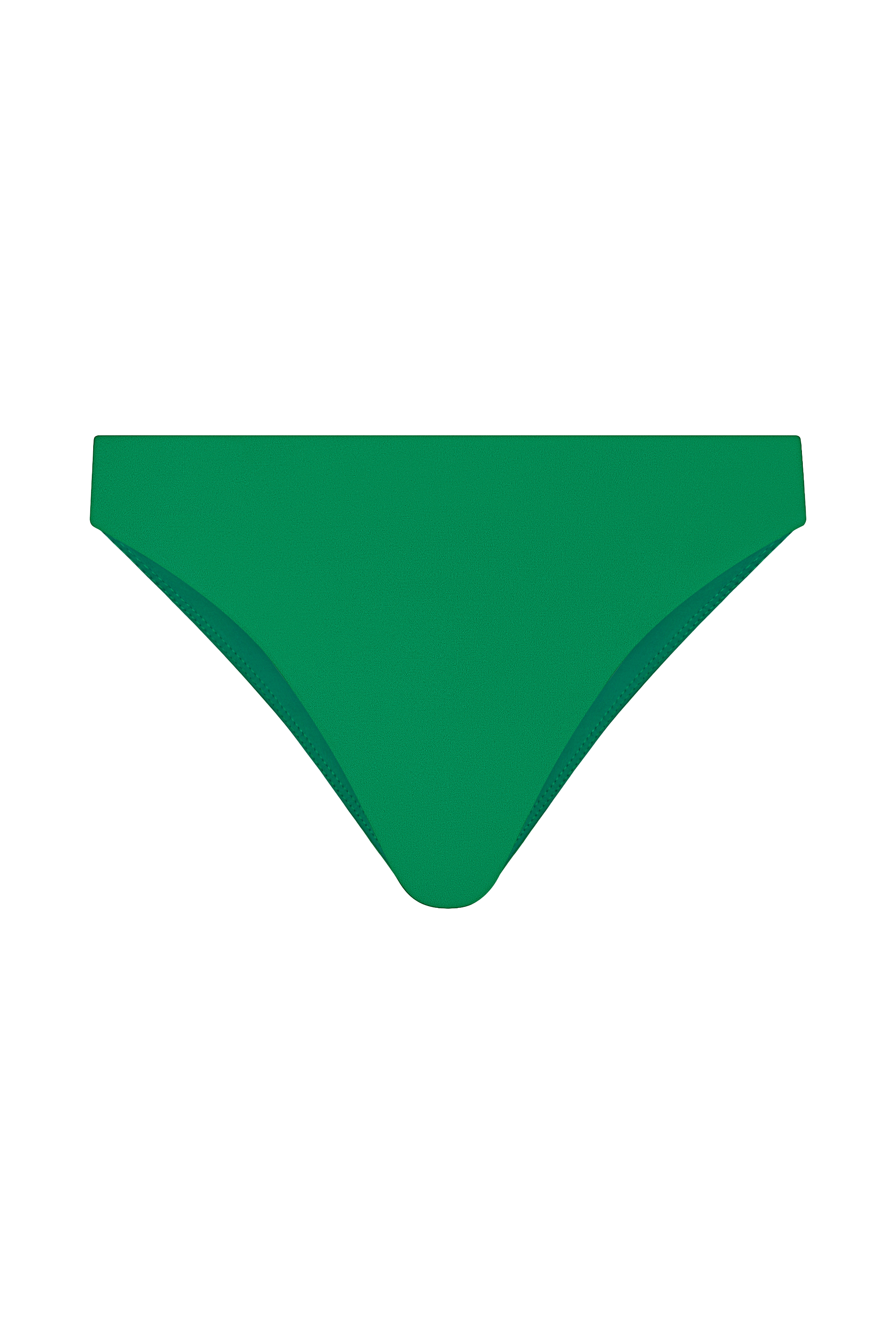 Low Waist Bikini Bottom | Smooth Emerald