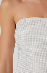 Lbruh Mira Rhinestone Mini Dress