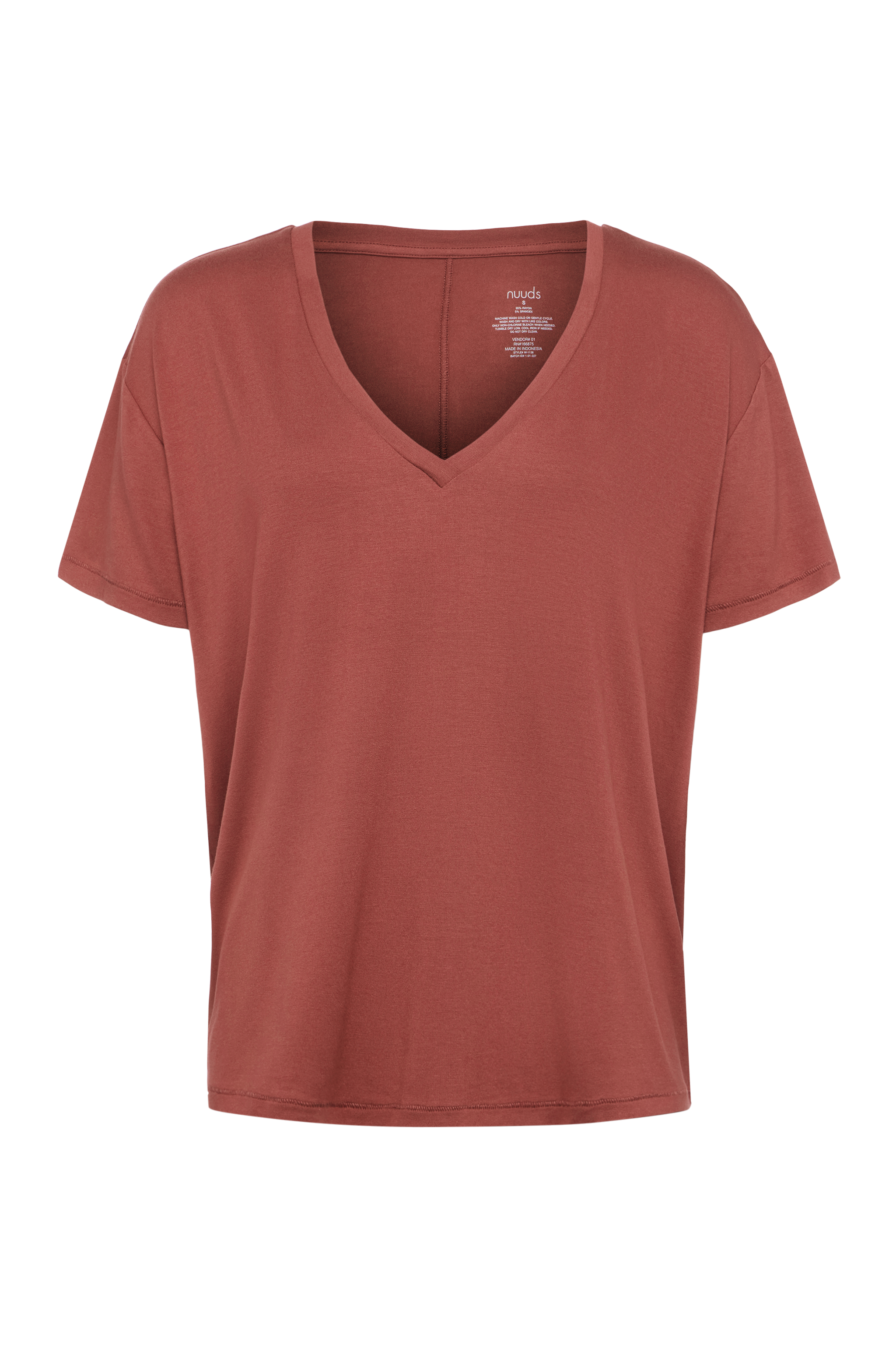 V-Neck Pajama Tee | Mauve