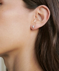 Ivy Emerald Cut Studs
