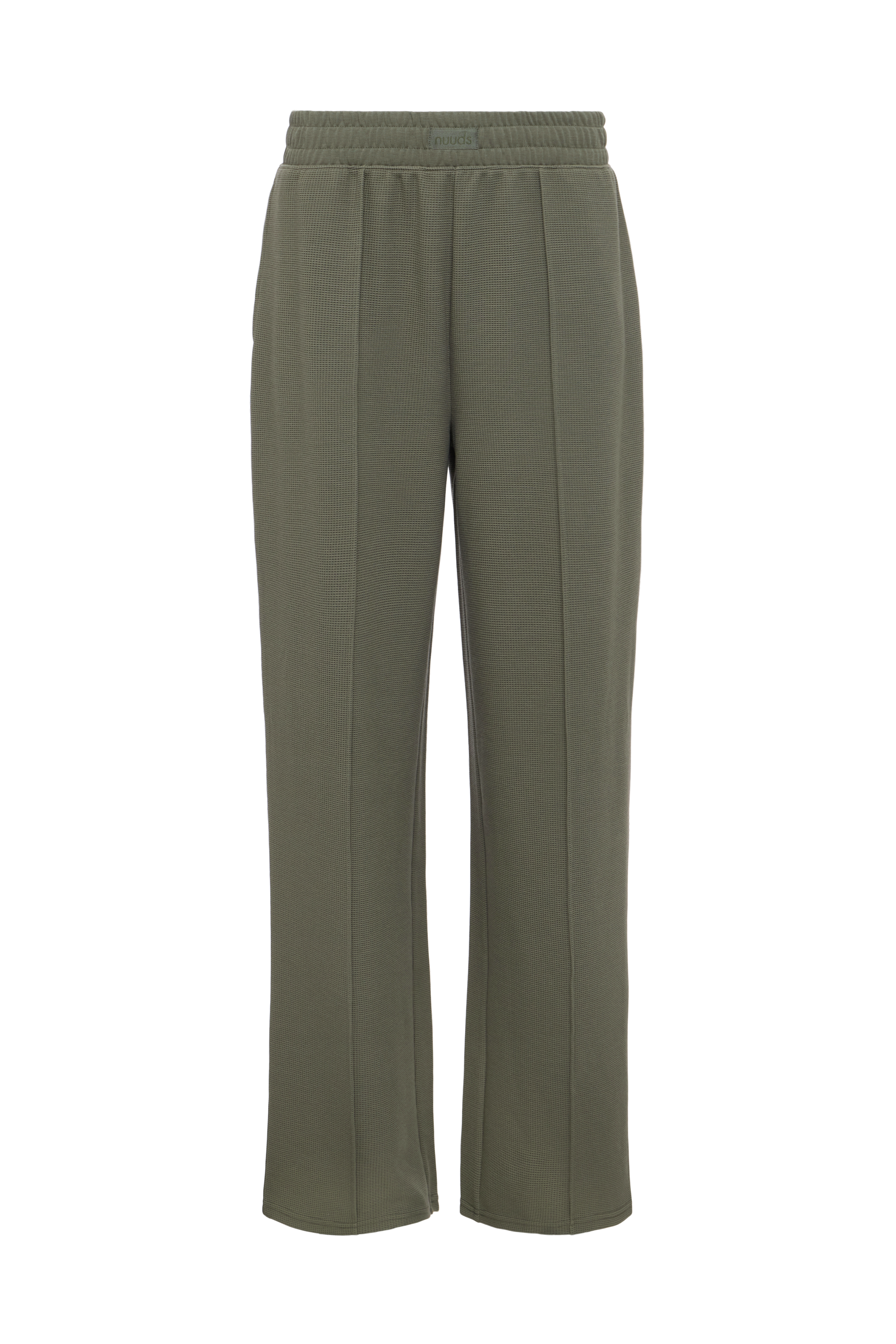 Performance Waffle Wide Leg Pant | Olive