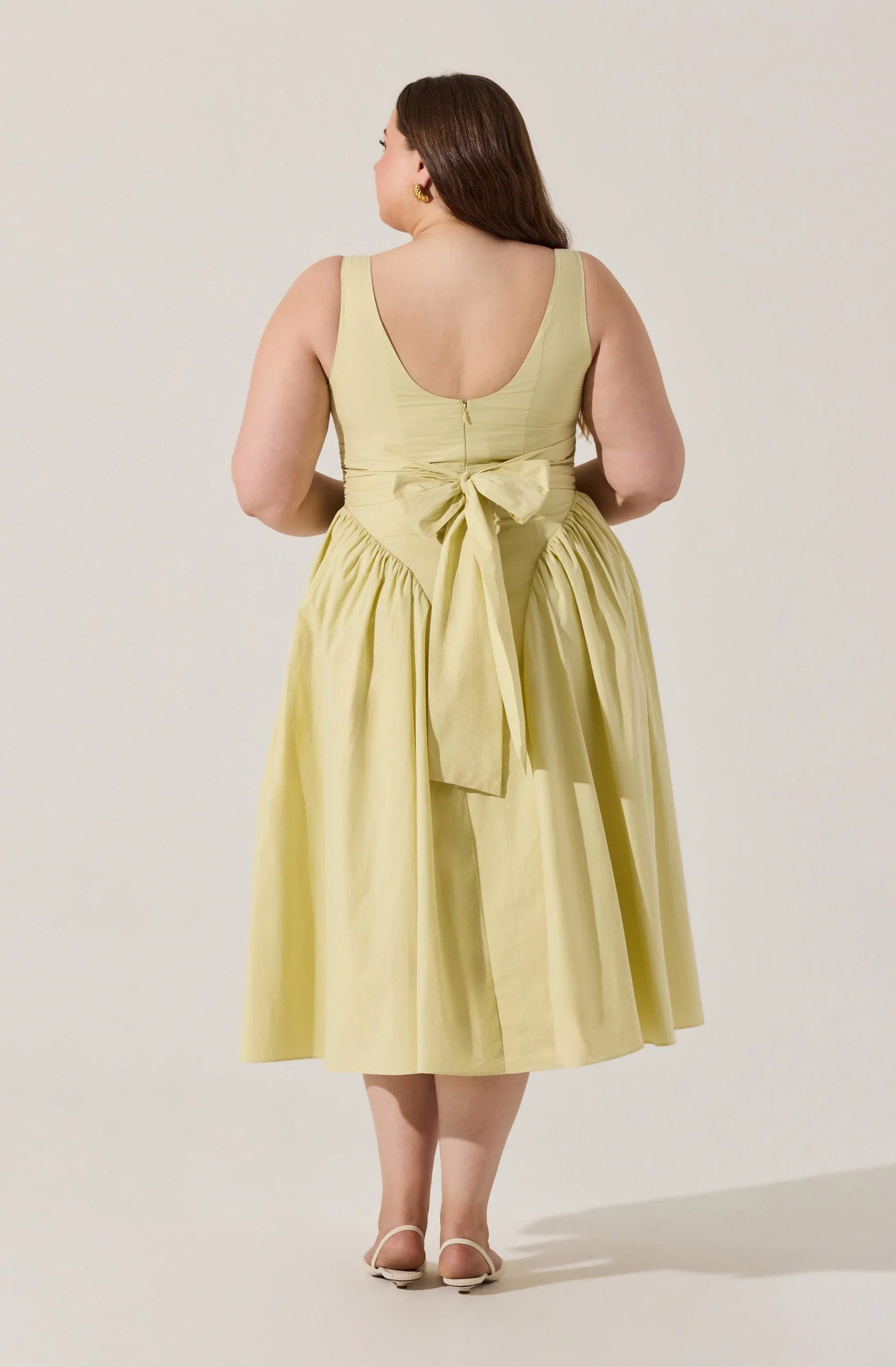 Lbruh Vinya Poplin Drop Waist Dress