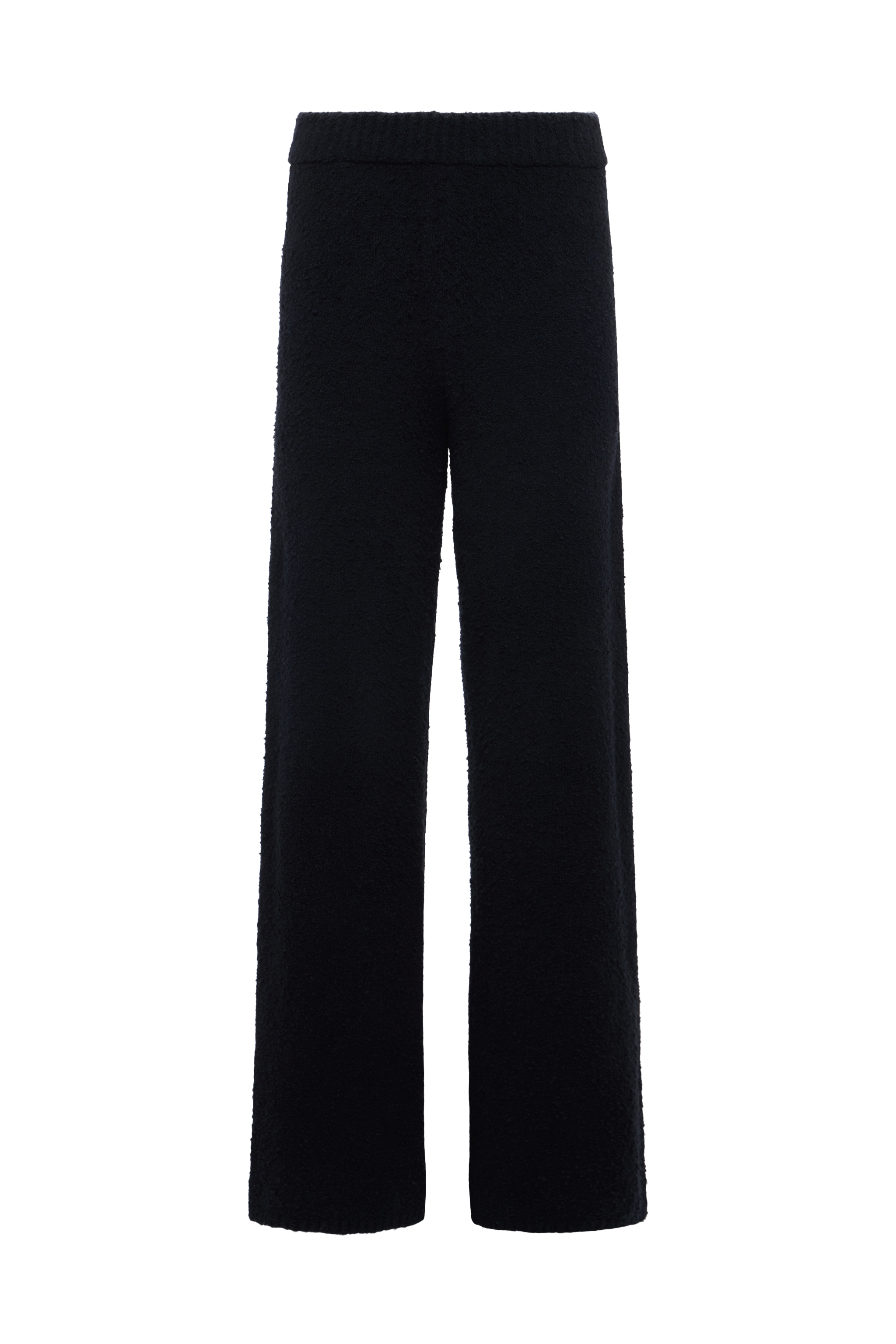 Boucle Sweater Pant | Black