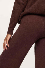 Boucle Sweater Pant | Espresso