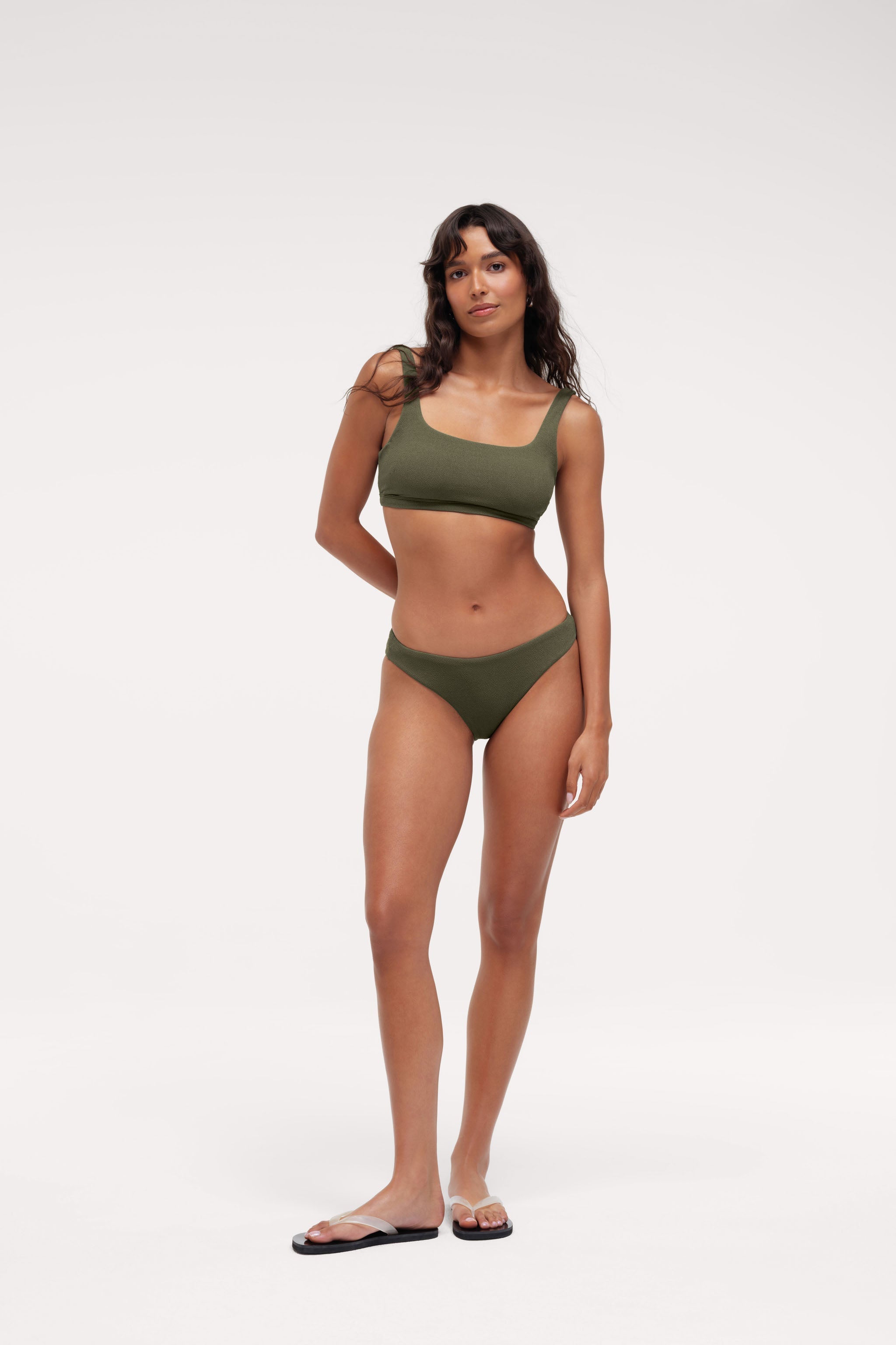 Square Neck Bikini Top