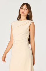 Lbruh Draped Midi Dress