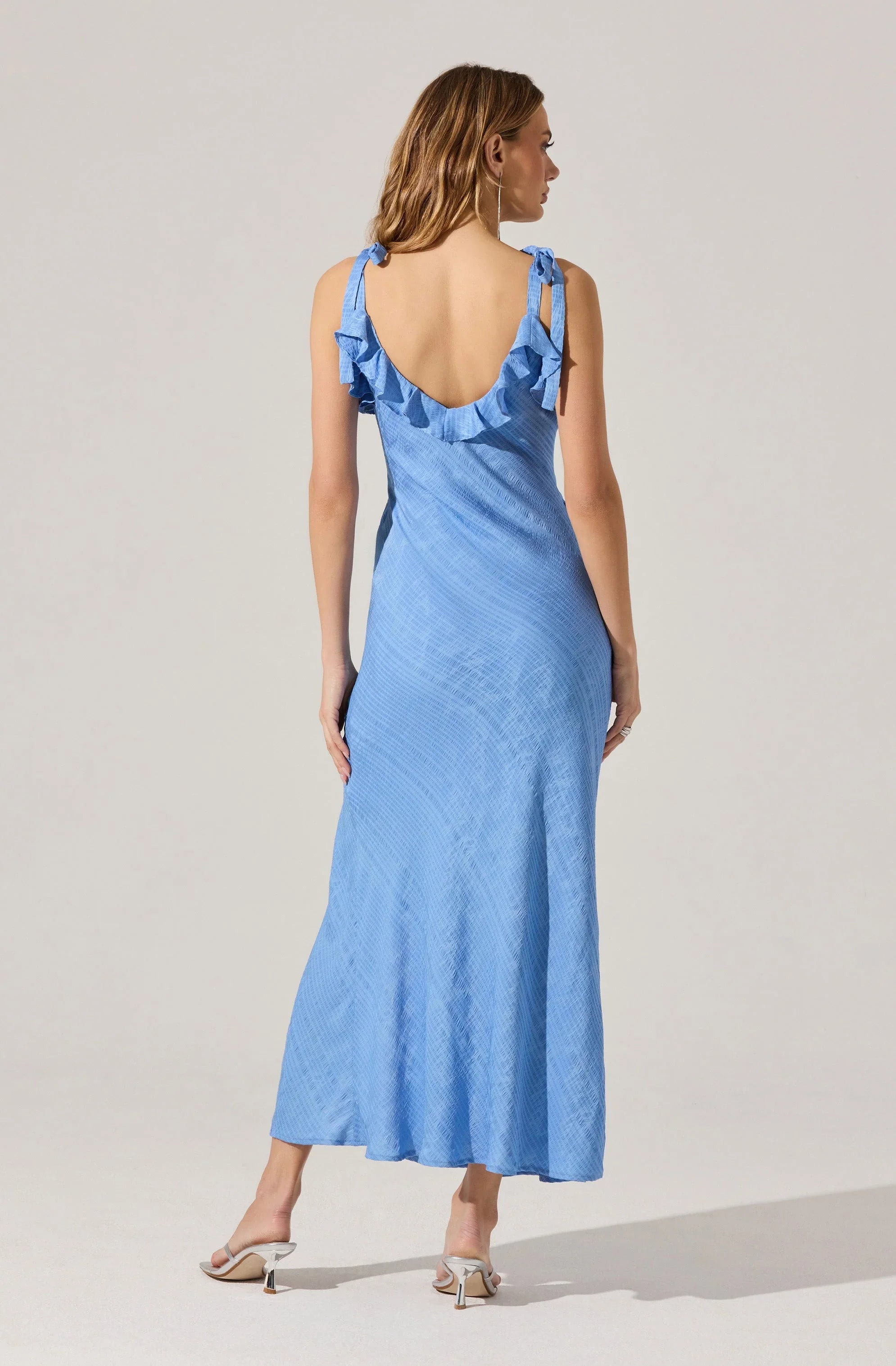 Lbruh Sorbae Ruffle Maxi Dress