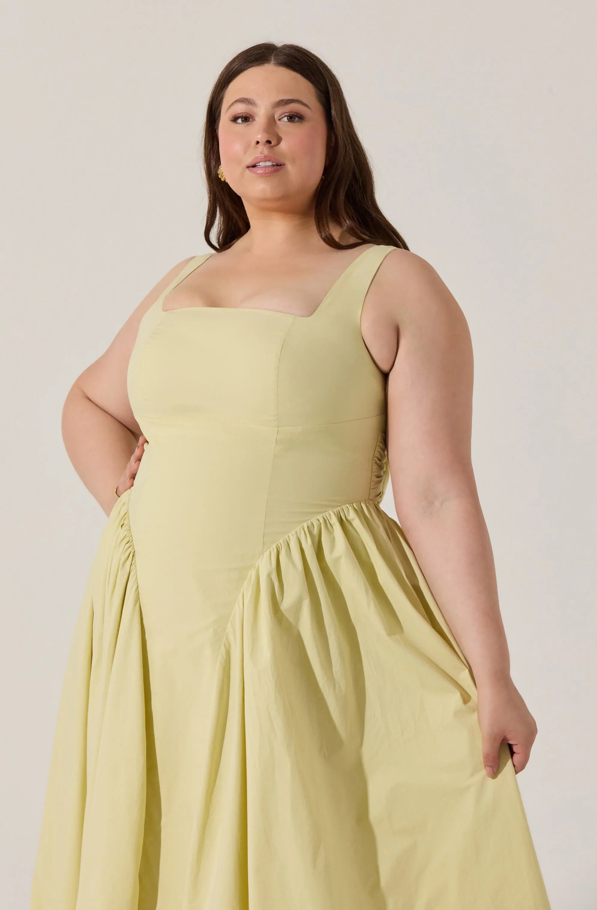 Lbruh Vinya Poplin Drop Waist Dress