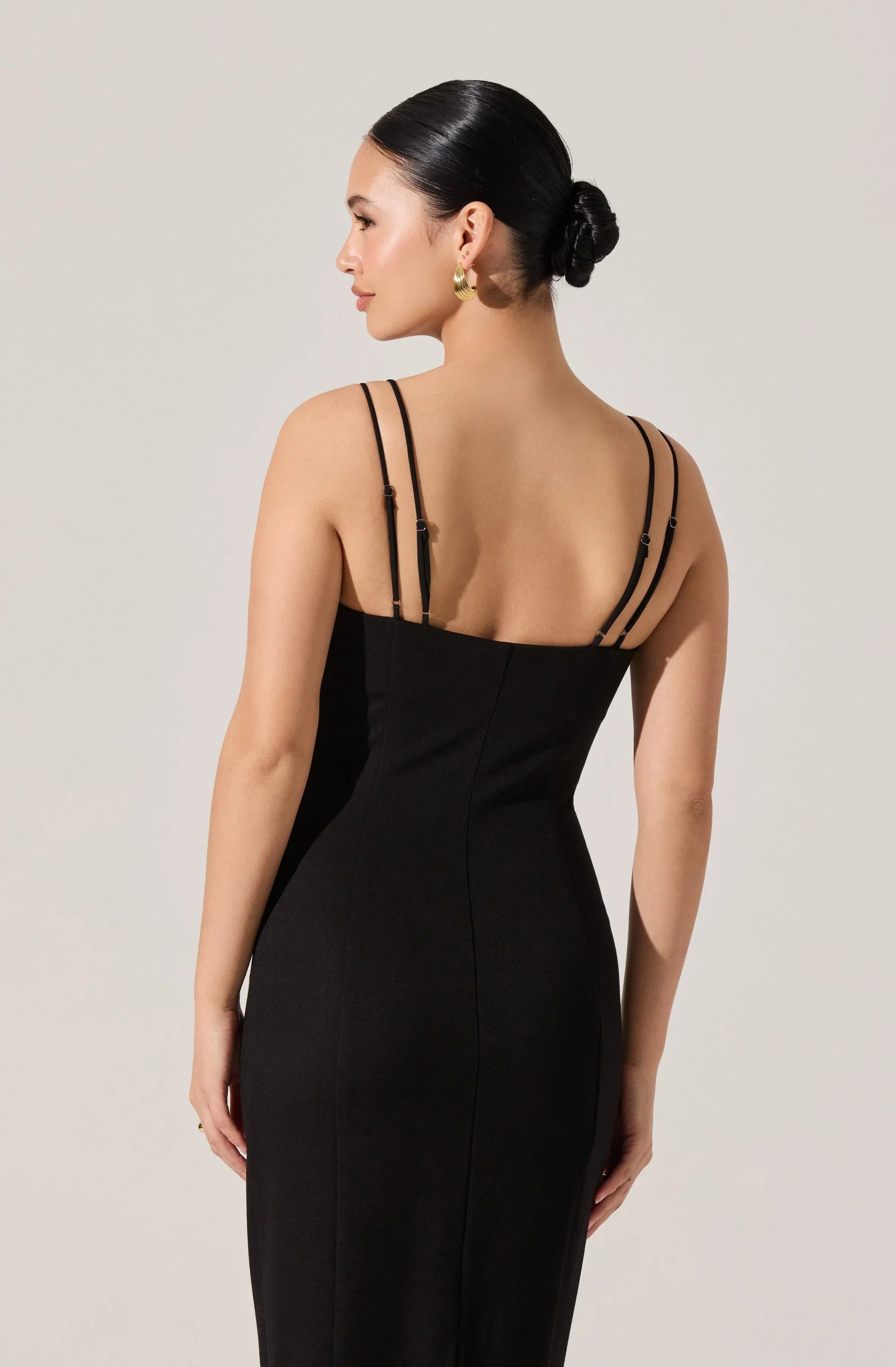 Lbruh Allura Peekaboo Lace Midi Dress