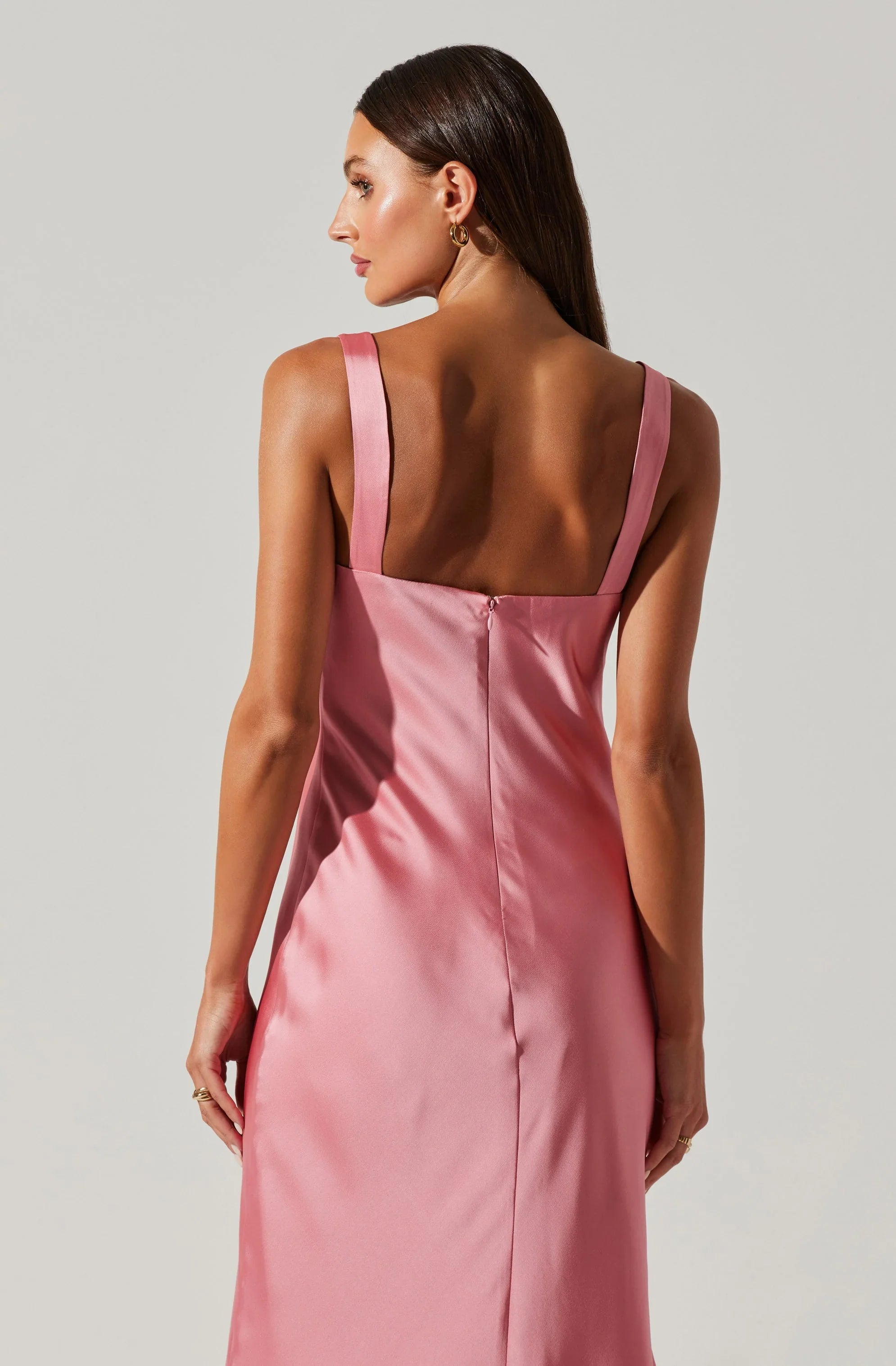 Inixyf Stacie Satin Maxi Dress