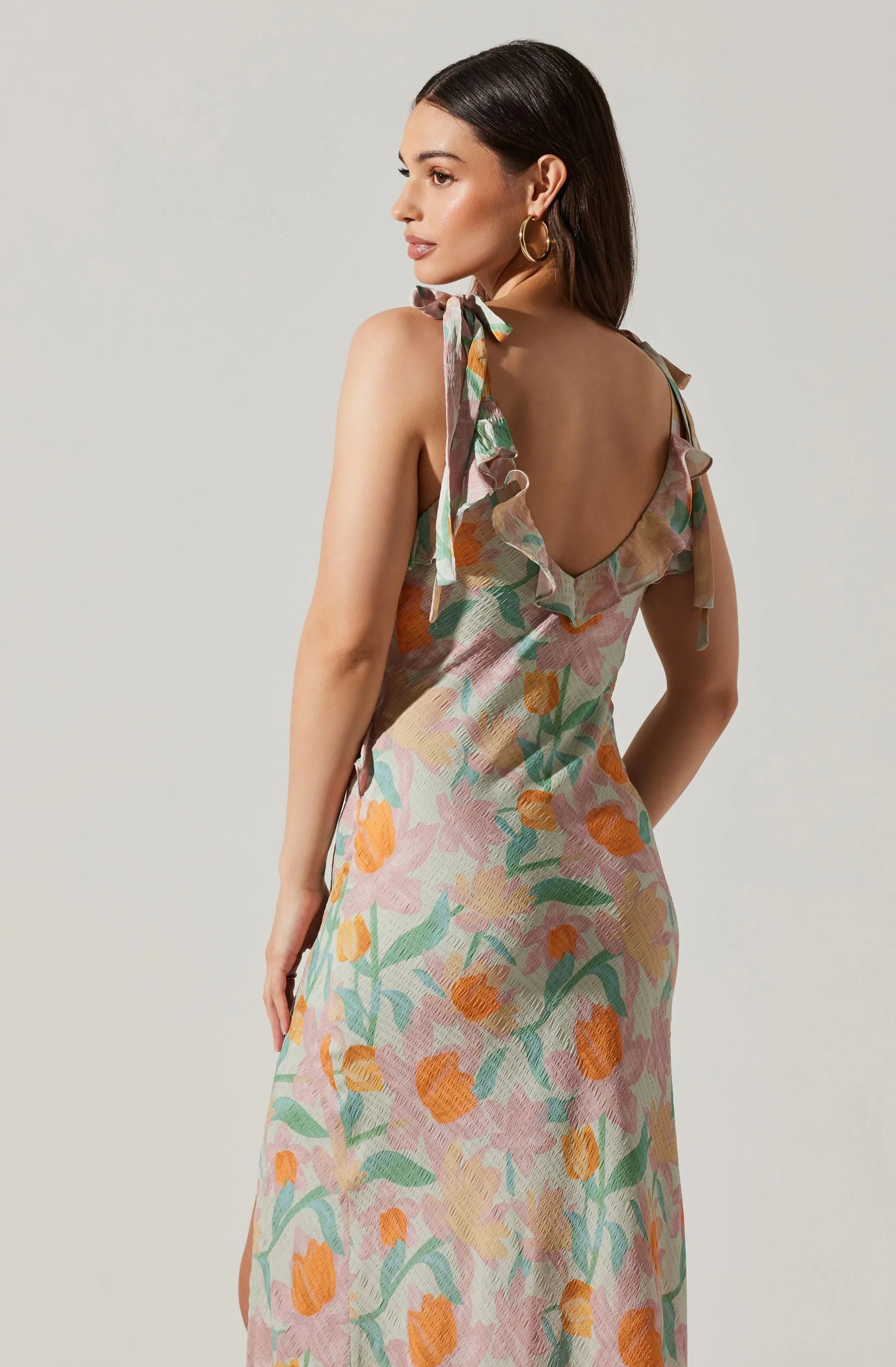 Lbruh Sorbae Floral Maxi Dress