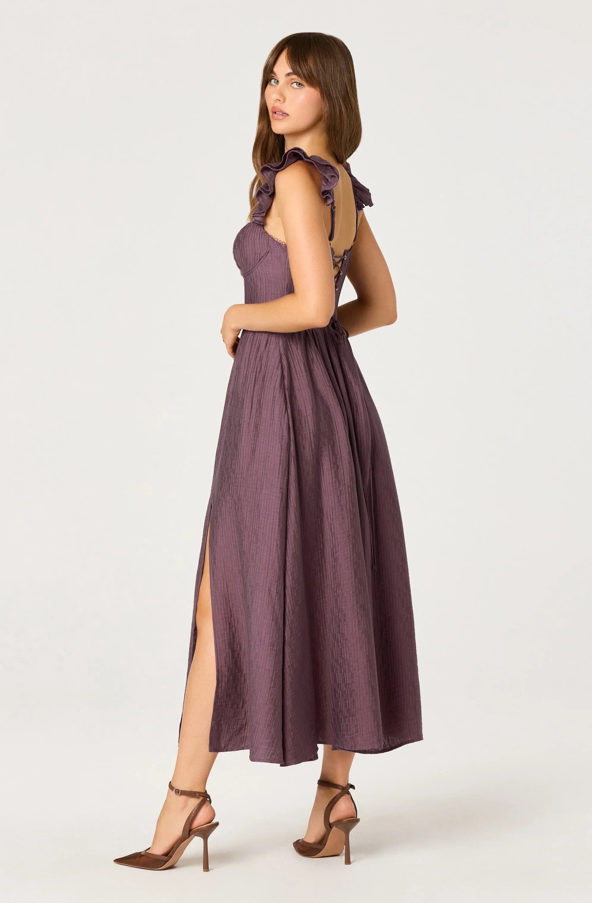 Lbruh Wedelia Bustier Midi Dress