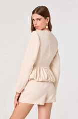 Inixyf Nicolle Bubble Sleeve Jacket