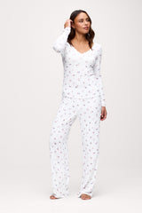 Sweetheart Pajama Top | Rosette