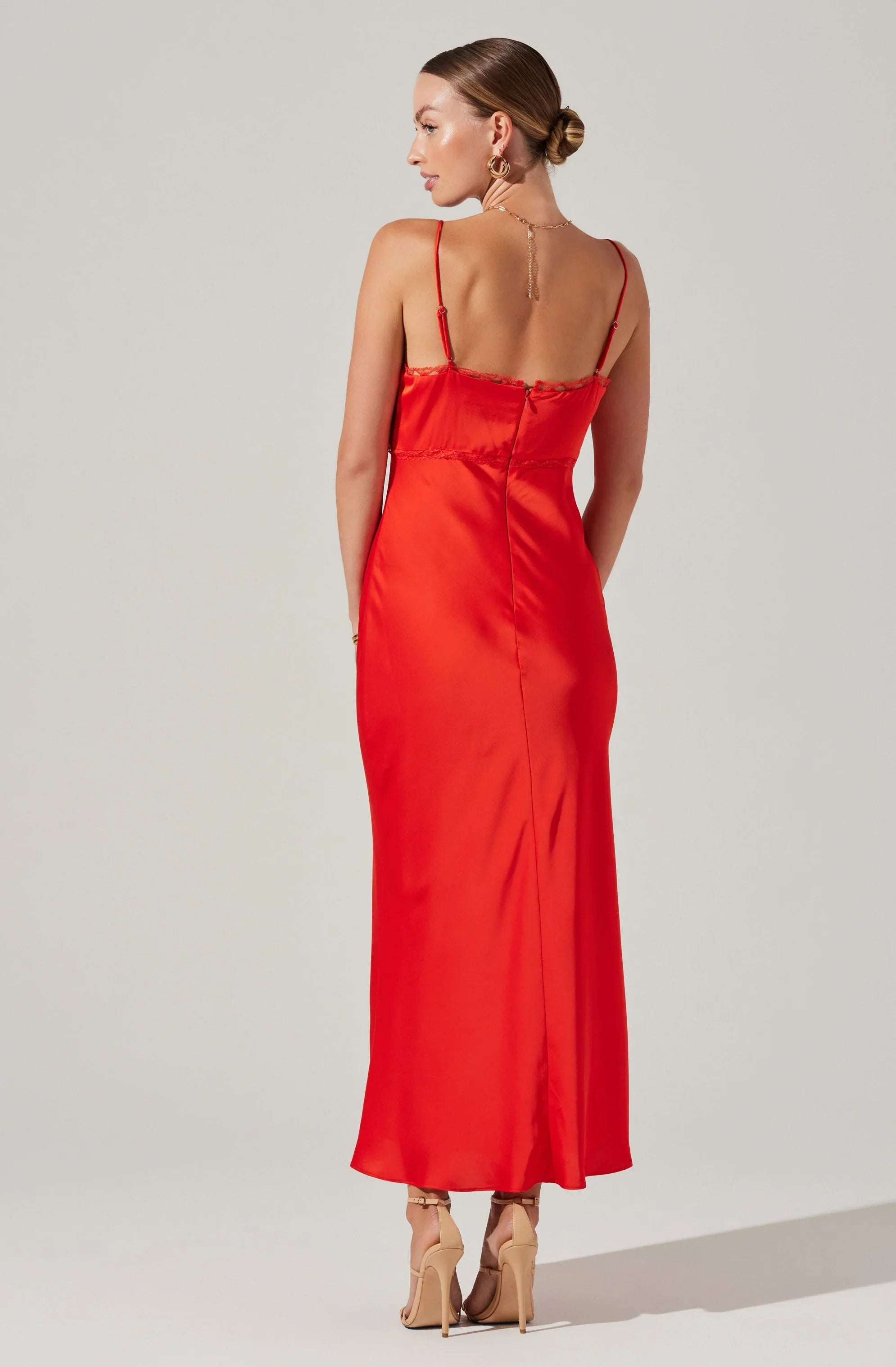 Lbruh Florianne Satin Maxi Dress